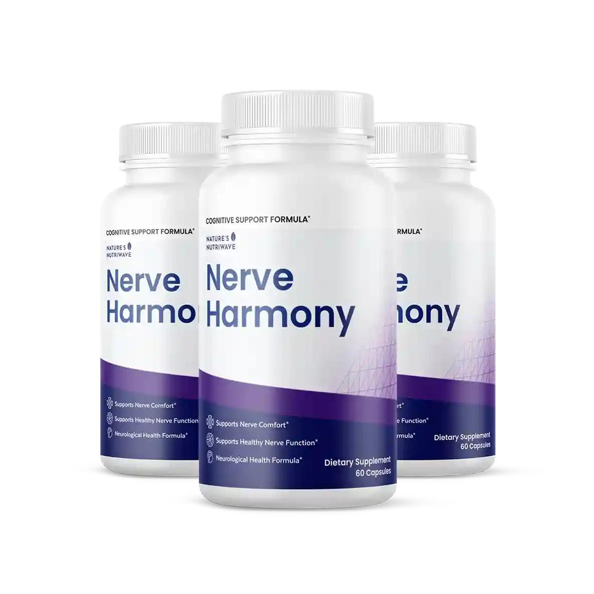 NerveHarmony Cognitive Support Formula — 60 Capsules Nerve Health USA
